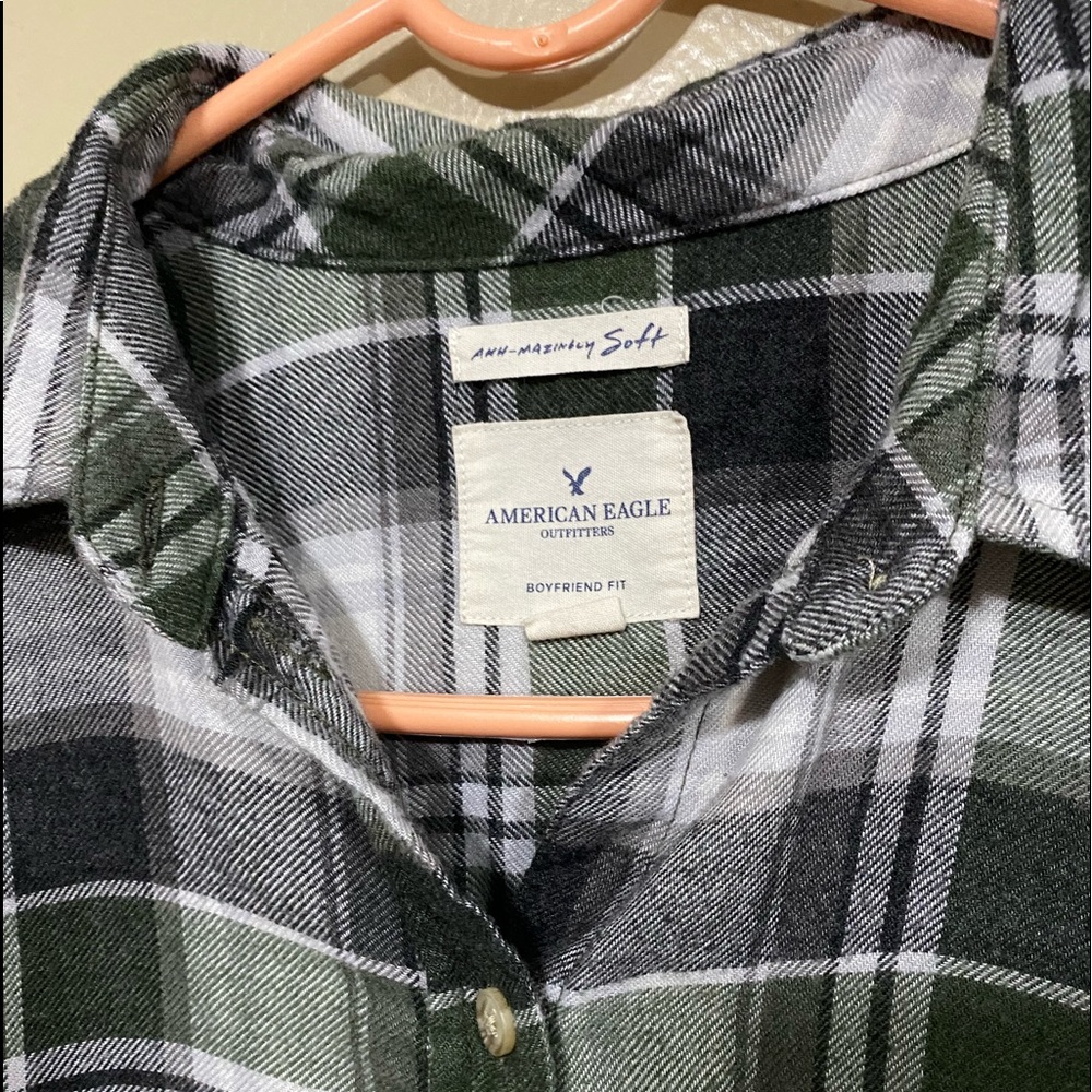 AE Boyfriend Fit Flannel 🍂